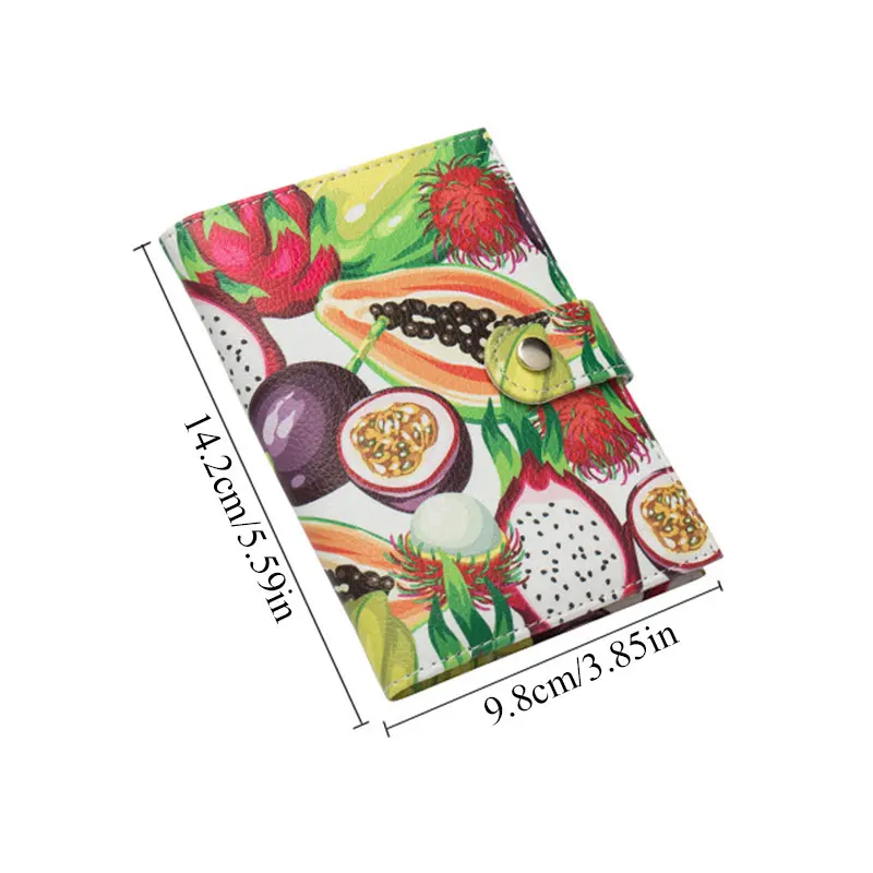 

PU Leather Passport Cover Cute Cartoon Printed Waterproof Passport Holder Men Women Travel Business Card Holder Cover Wallet