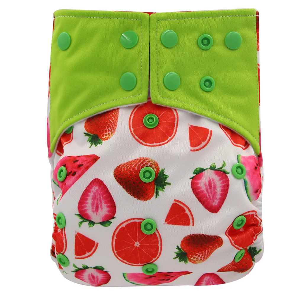 Детские водонепроницаемые подгузники подгузник из бамбукового угля один размер