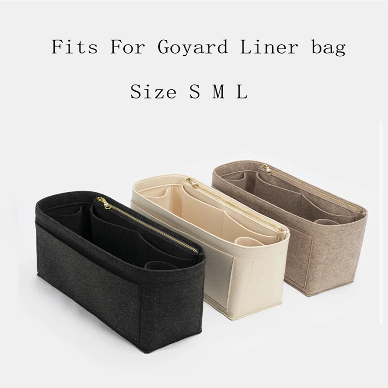 Good Material Insert Bag Organizer Makeup Handbag Organizer Travel Inner Purse Portable Cosmetic Inside Bags