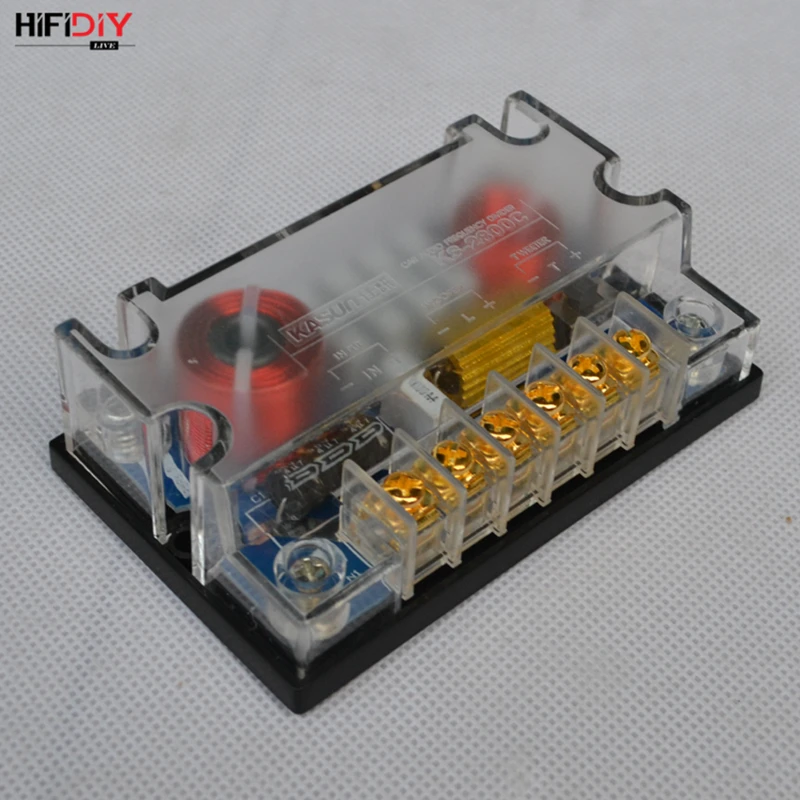 HIFIDIY LIVE CAR KS-2800 2 Way динамик (твитер + бас) блок HiFi DIY s аудио кроссовер с делителем