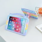 Силиконовый чехол для iPad 9th Mini5 Air1 2 3 4 10,5 10,9 10,2 2019 2020 Pro 11 2021 9,7 2018 2017