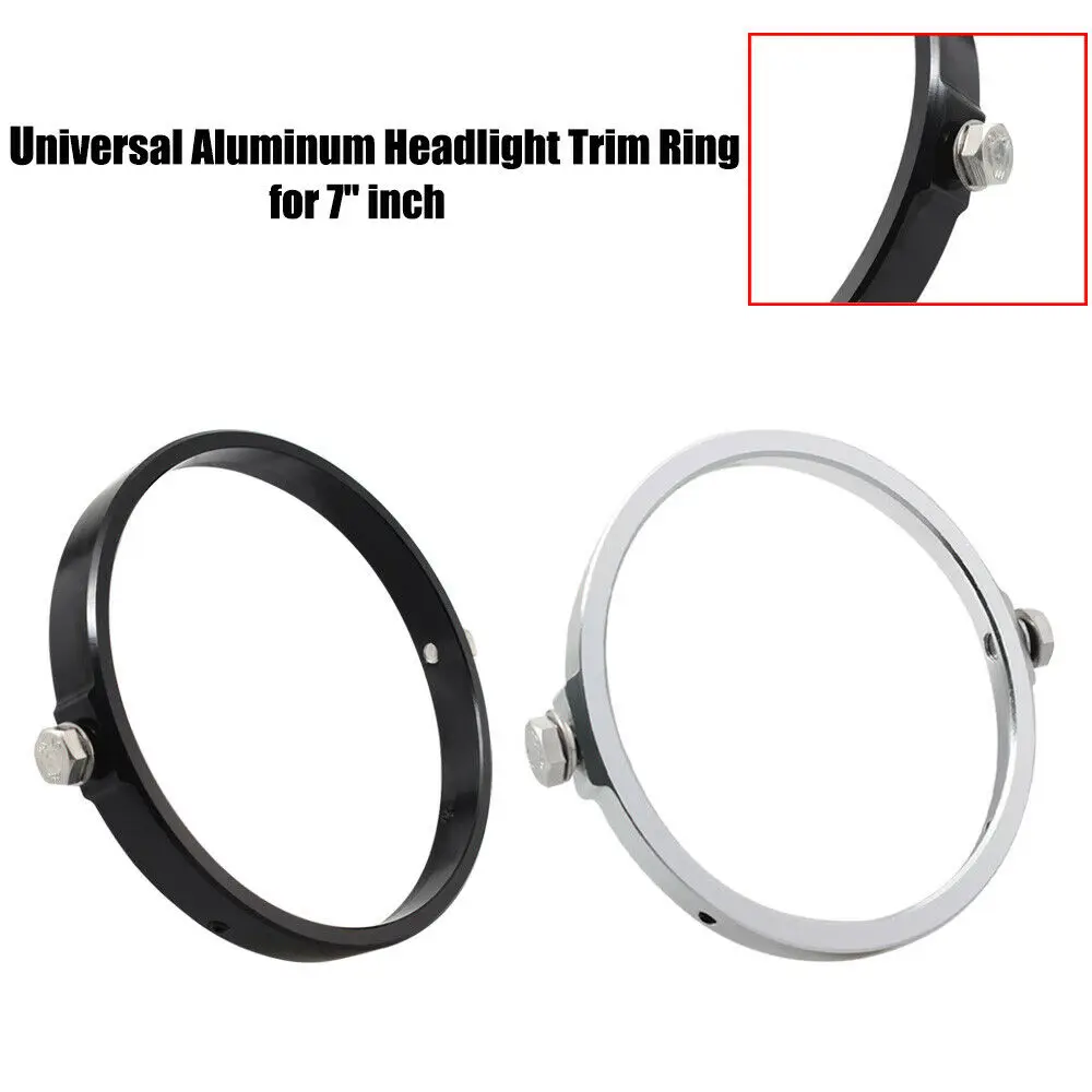 Круглый светодиодный адаптер для мотоциклетной фары Универсальное крепление