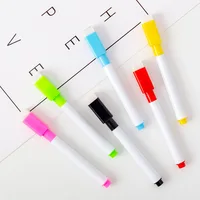 40pcs Color Dry Erase Whiteboard Pen Students White Board Markers Built In Eraser for Office School Supplies Classroom Supplies