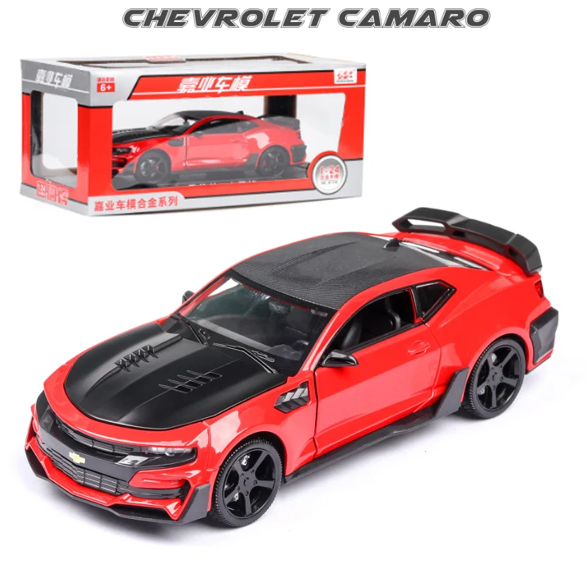 1:24 игрушечный автомобиль отличное качество Chevrolet Camaro металлический литой Diecasts &