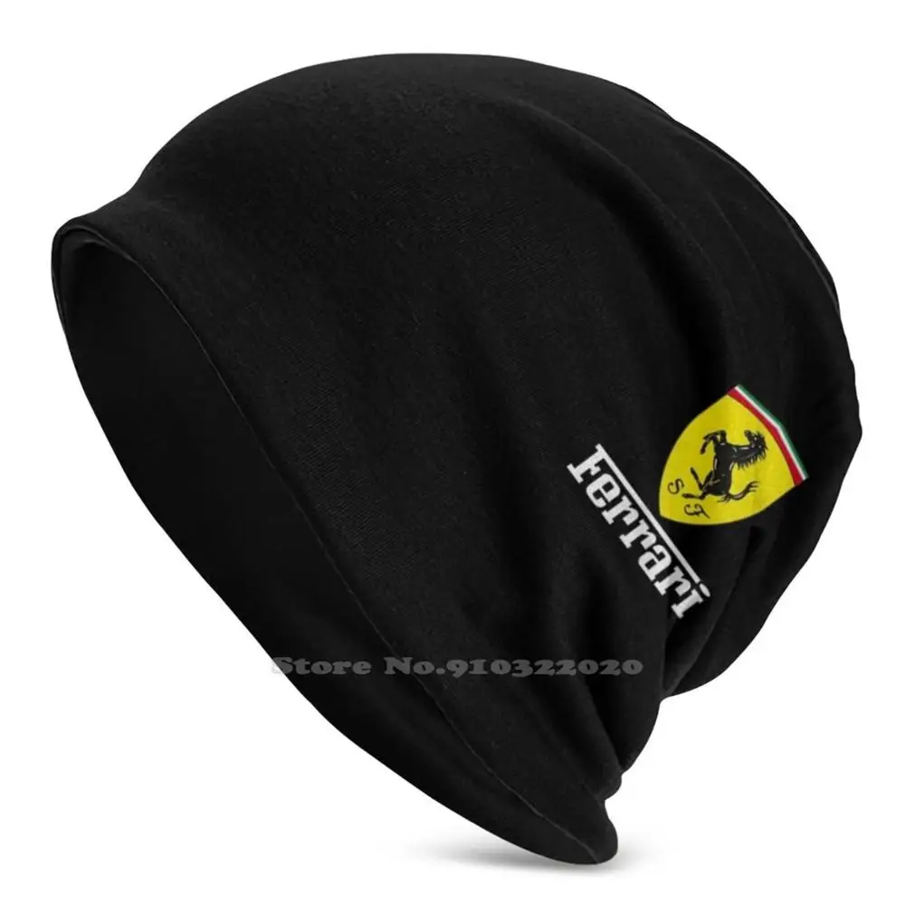 

Small Logo Shield White Unisex Cap Windproof Thin Hats For Men Women Child Logo Car Racing Italy Italian Testarossa F40 Abarth