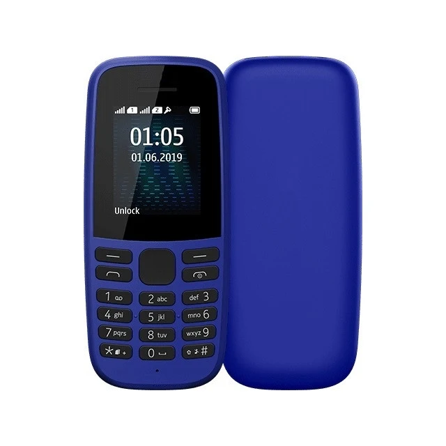 Сотовый телефон Nokia 105 TA-1203 w/o charger Blue 16KIGL01A19 | Мобильные телефоны и аксессуары