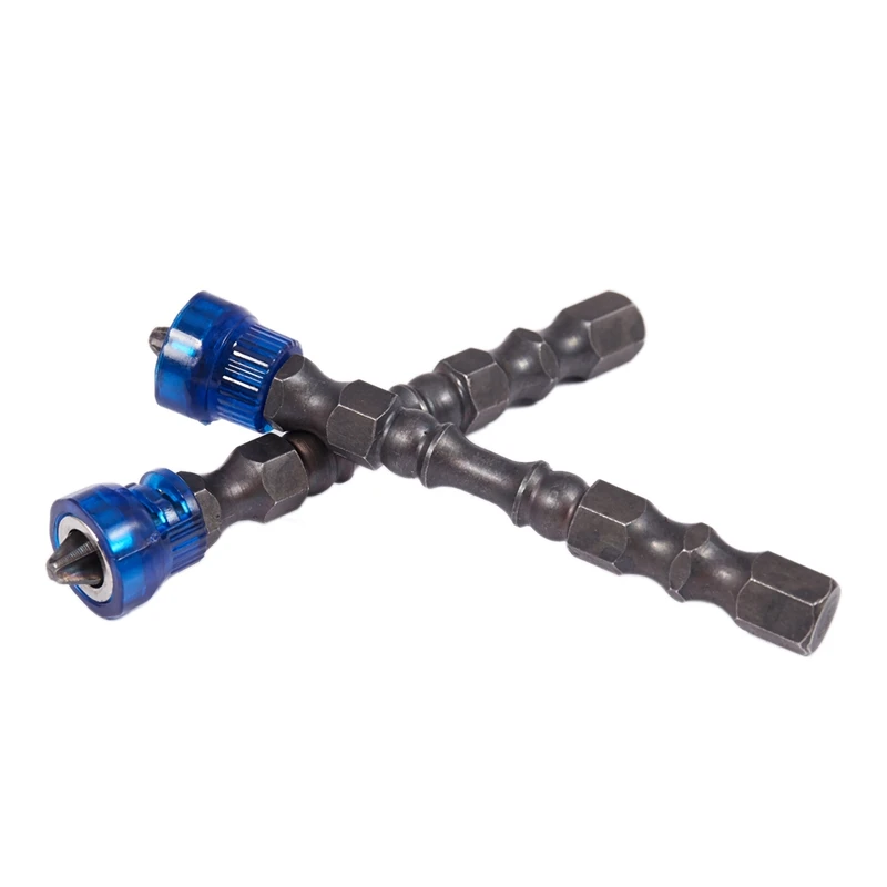 

5Pcs Single Head Magnetic Screwdriver Bit Anti-Slip Hex S2 Ph2 Electric Screw Driver Set For Power Tools
