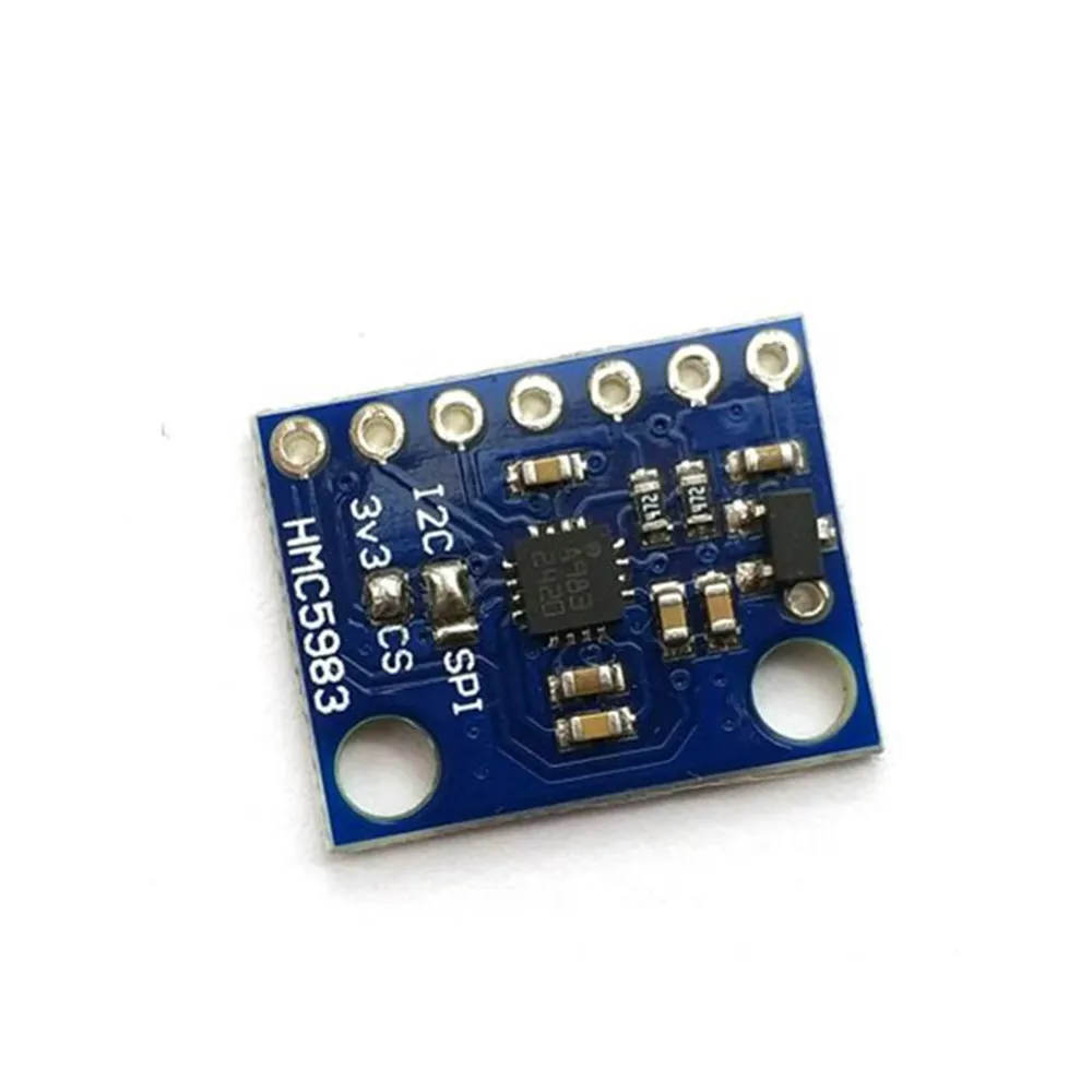 Taidacent SPI I2C цифровой высокоточный 3 осевой триосевой флюсовый Компас магнитометр