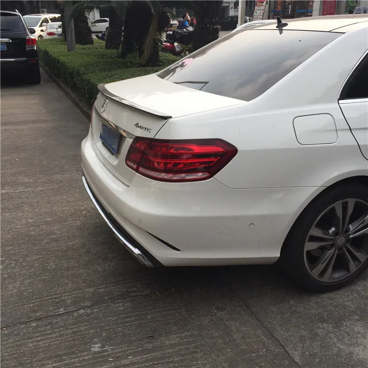 Спойлер для W212 2008-2015 Mercedes-Benz AM E-class E200 E260 спойлер из АБС-пластика цветное заднее