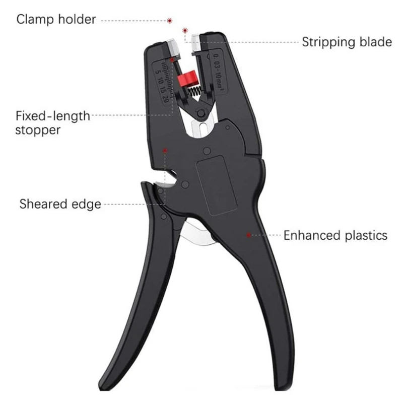 Ручные инструменты саморегулирующиеся изоляционные ножницы для зачистки