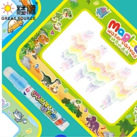 big doodle mat baby water drawing mat magic pens stamps set painting board educational toys150100cm59 139 373pcs