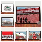 Плакат SUFC Bramar Lane, стадион, холст, настенная живопись, английская тема футбольной лиги, украшение для дома, подарки для фанатов