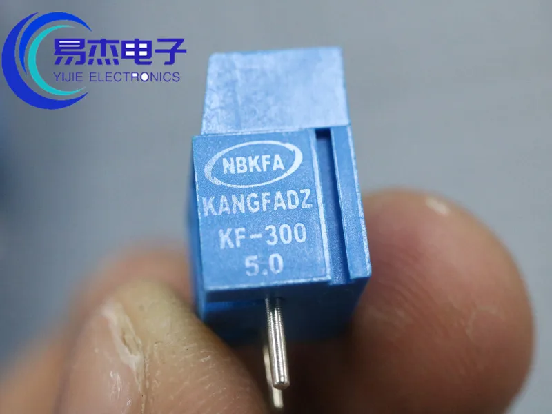 50 pces  2-pino KF-300 m3 parafuso bloco terminal conector pcb montagem 5mm 300 v 12a passo kf300