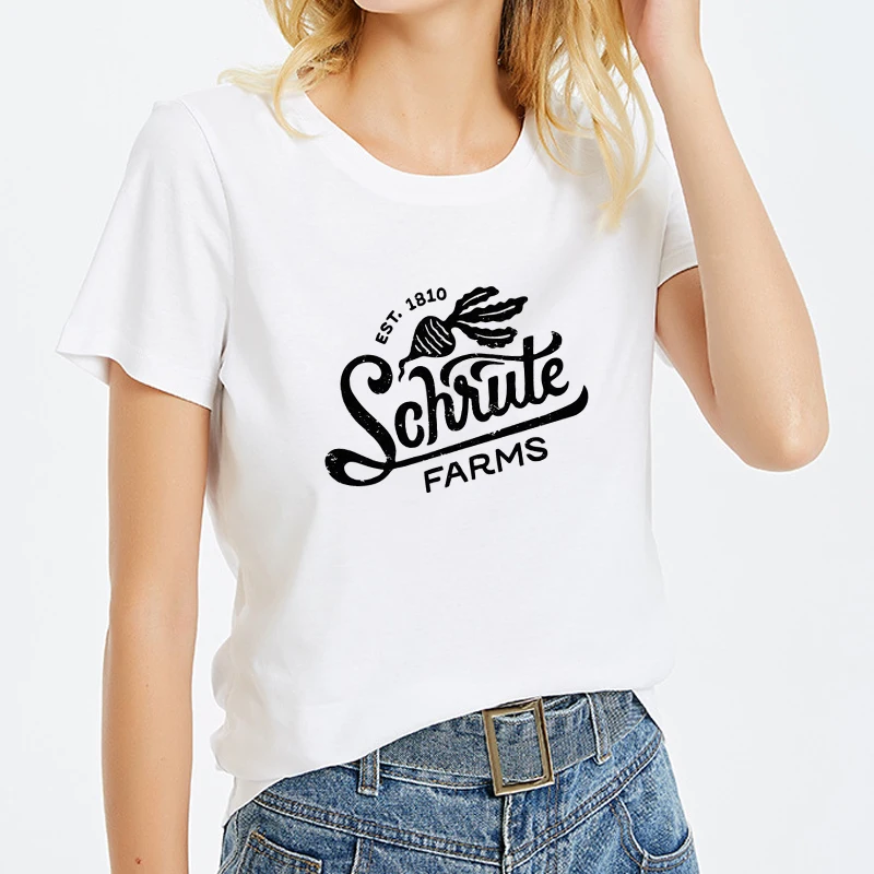 2019 новый летний T рубашка для Повседневное белый TopsTshirt вокруг драма США в