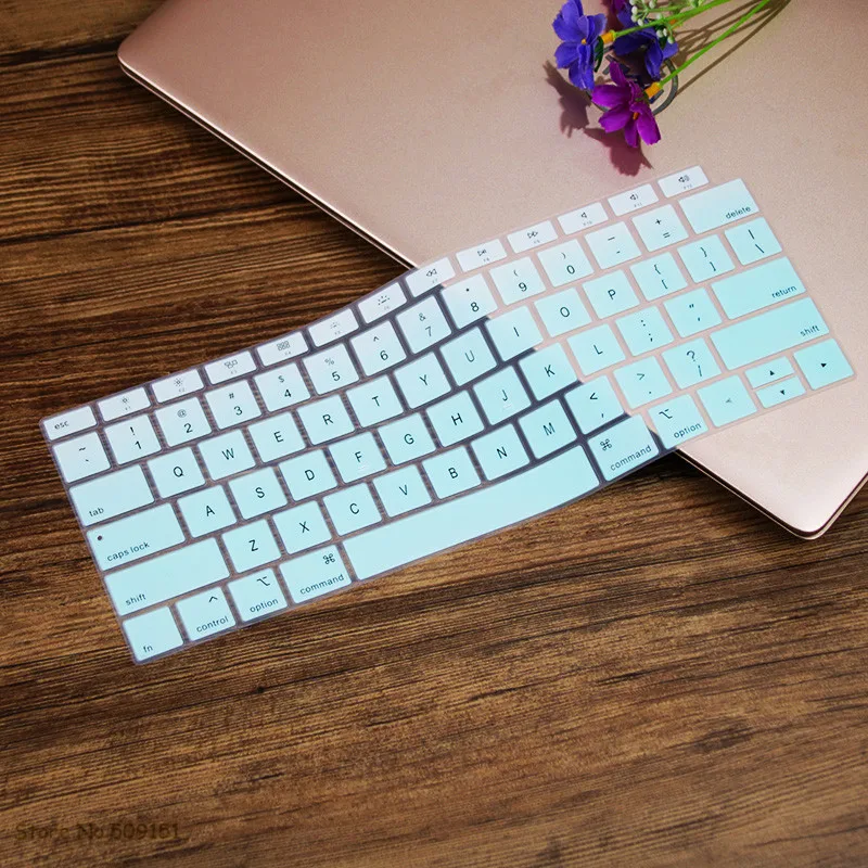 Английская английская Защита клавиатуры Teclado защитный чехол для нового Apple MacBook Air