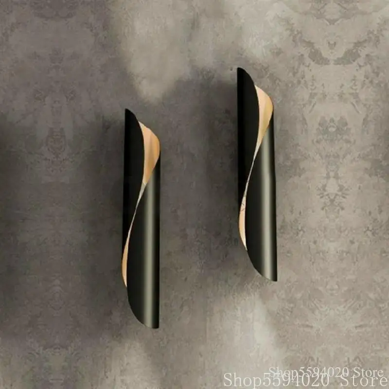 Современный Креативный настенный светильник металлический роскошный