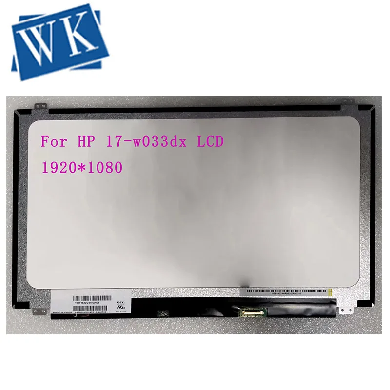ЖК-дисплей для HP 17-w033dx светодиодный экран 17 3 дюйма FHD IPS 1920X1080 панельная матрица