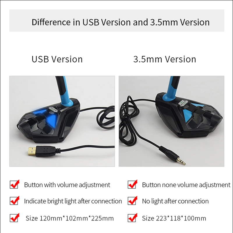 Мини-микрофон 3 5 мм для игрового компьютера с телефоном профессиональный