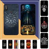 toplbpcs slavic viking symbol kolovrat phone case for redmi note 7 8 9 6 5 4 x pro 8t 5a