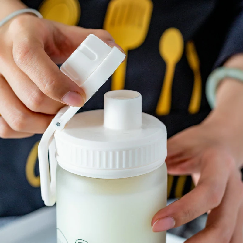 500 мл матовая стеклянная бутылка для воды контейнер здоровья летняя чашка с