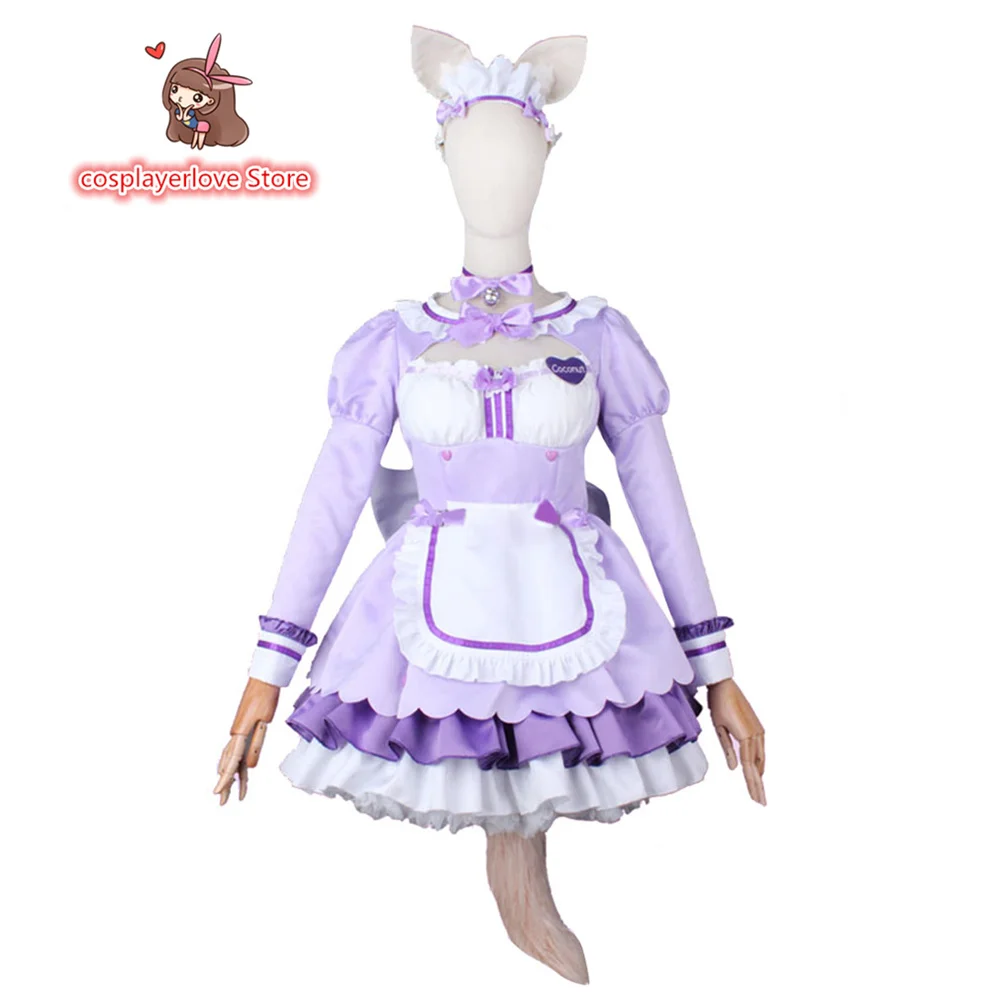 

Кокосовый костюм для косплея NEKOPARA, Рождественский костюм на Хэллоуин