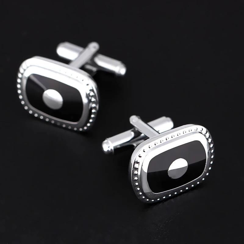 Новыя Роскошная манжетные запонки для рубашки мужские бренд манжеты пуговицы