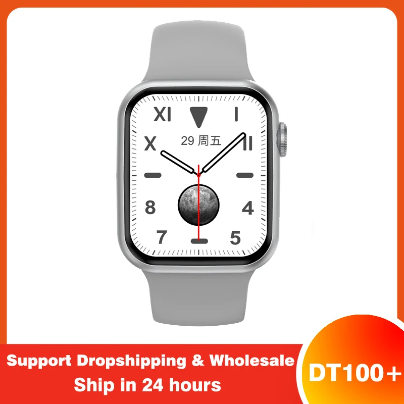 

IWO DT100 + Smartwatch 2021 DT18 44MM Bluetooth Call Smart Watch Men Women ECG 1.78 Inch for iOS Android PK W37 W56 Smartwatch