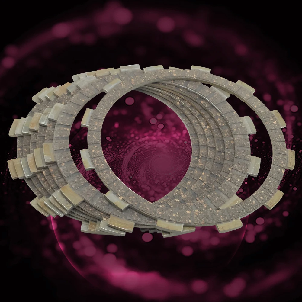 

7Pc Motorcycle Friction Clutch Plates for Honda CBR1100 XX CBR1100XX Blackbird 99-04 RVT1000R VTR1000 SP VTR1000SP RC51 00-01