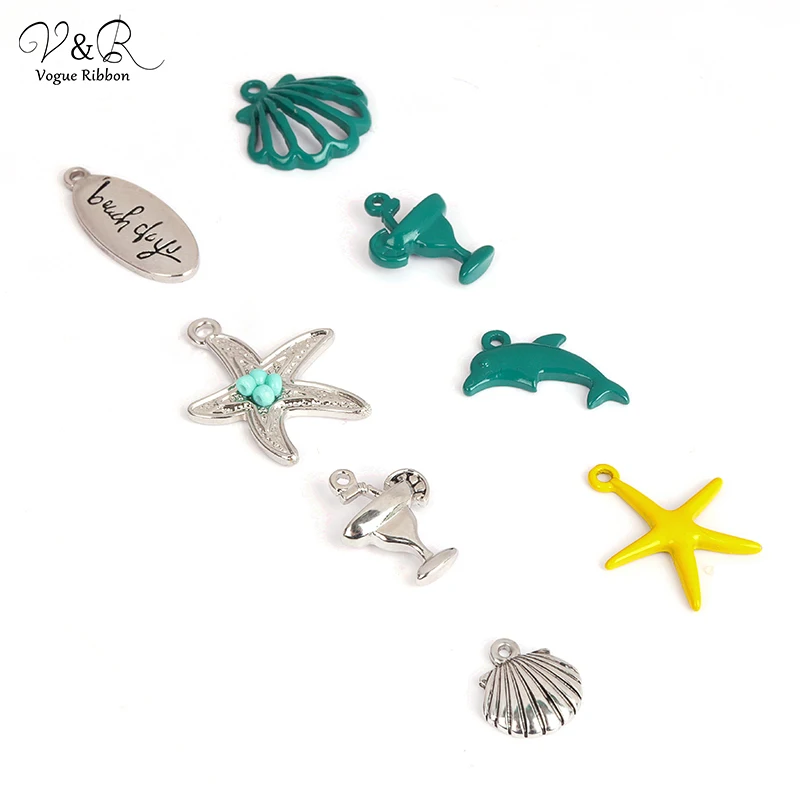 Аксессуары для ювелирных изделий ручной работы 2020 позолоченный Дельфин эллипса