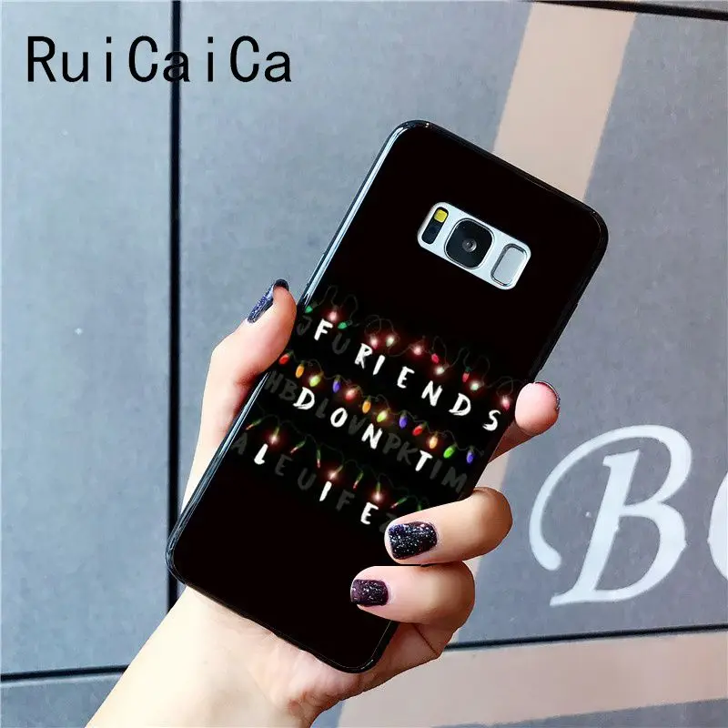 Ruicaica должен оставаться, если странные вещи Coque Shell чехол для телефона samsung Galaxy S9 plus S7 edge S6 edge plus S10 S8 plus