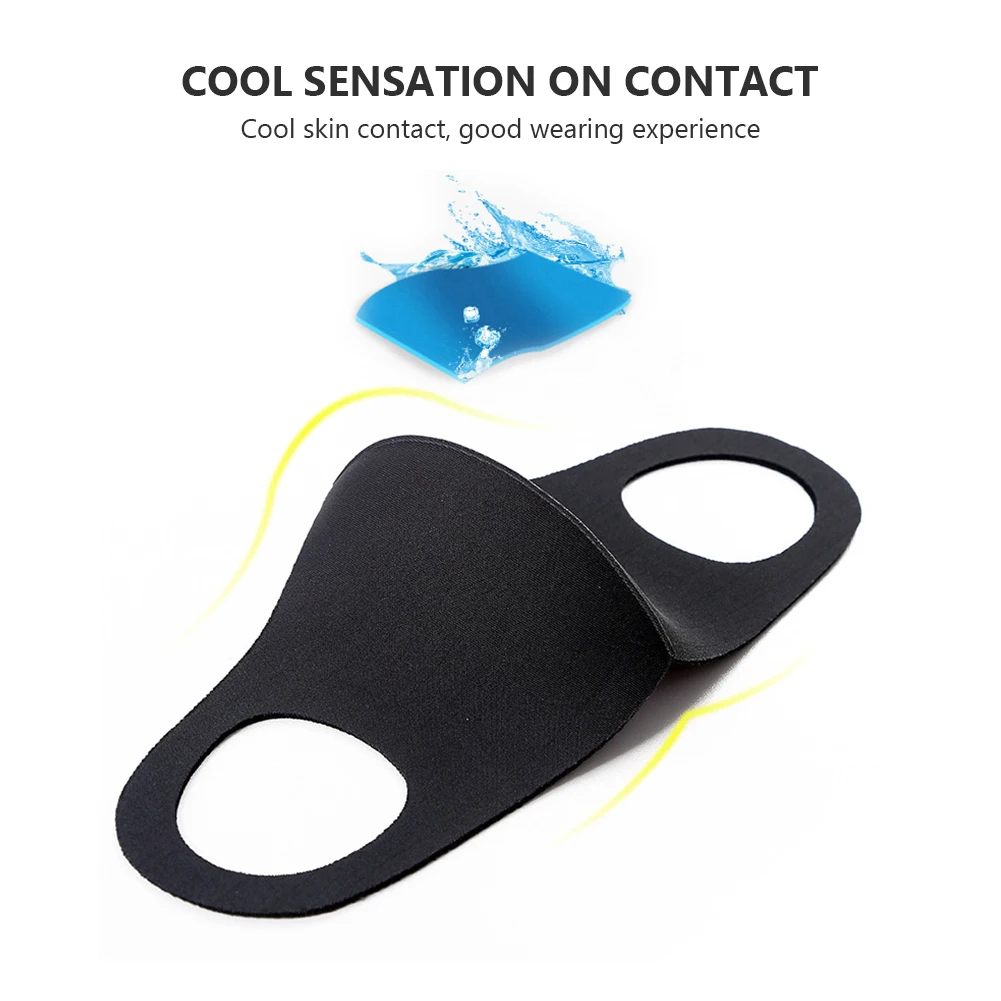 Черная серая розовая маска для лица унисекс пылезащитная хлопковая многоразовая