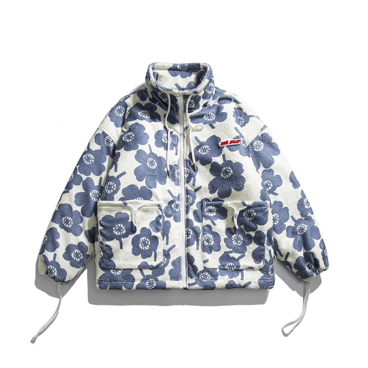 

@YYDS Winter Fashion Printed Cotton Jacket Loose Coat