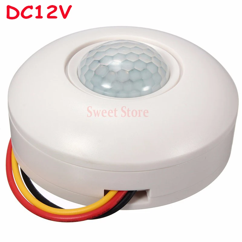 1 шт. потолочный светильник с датчиком движения 12 в пост. Тока | Обустройство дома