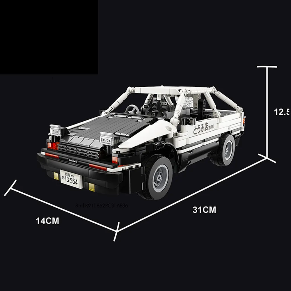 Новая ограниченная серия 2 4G RC автомобили Начальная D AE86 Скорость дрейфа Чемпион