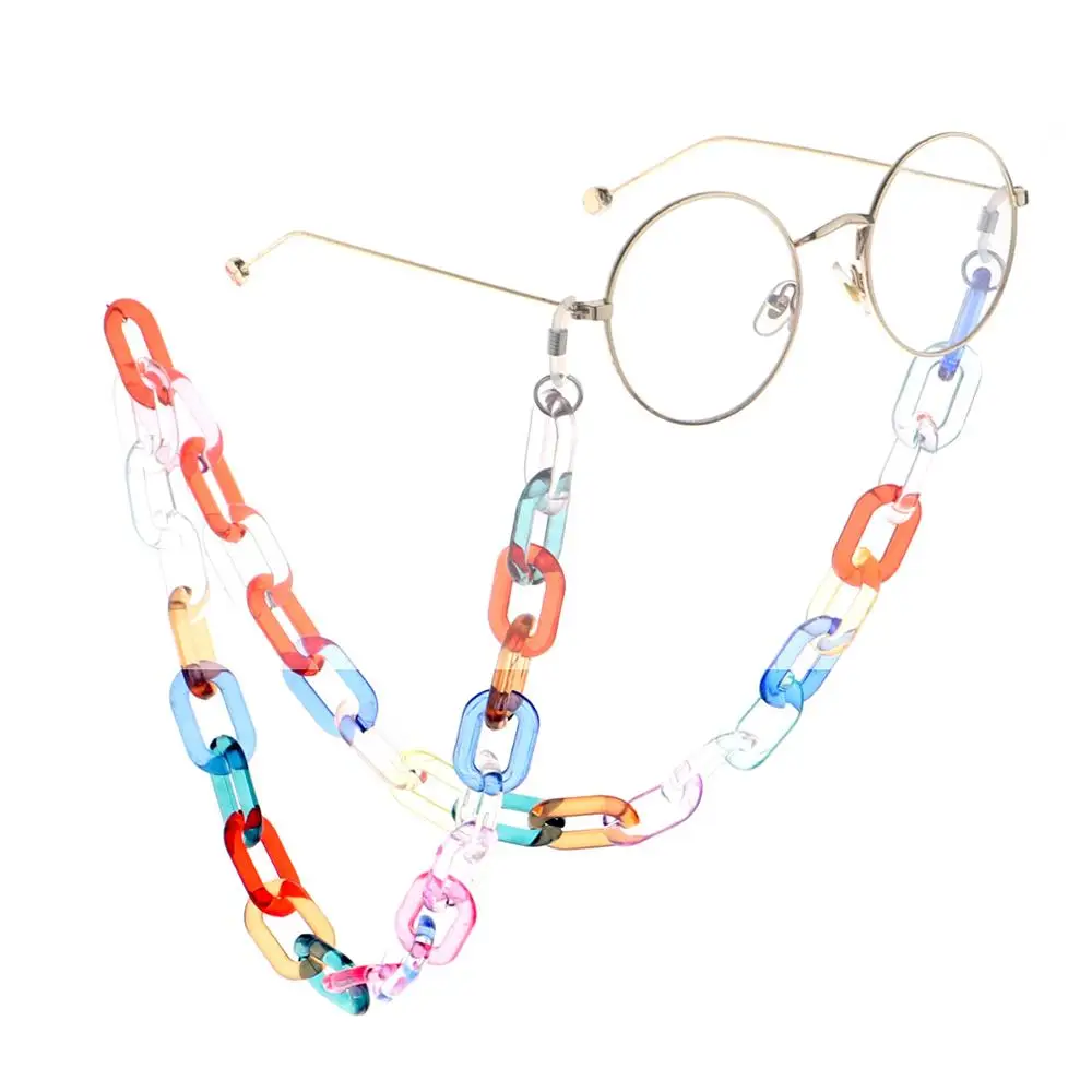 Шнурок для очков ремешок цветные очки цепочка держатель акриловая пластиковая