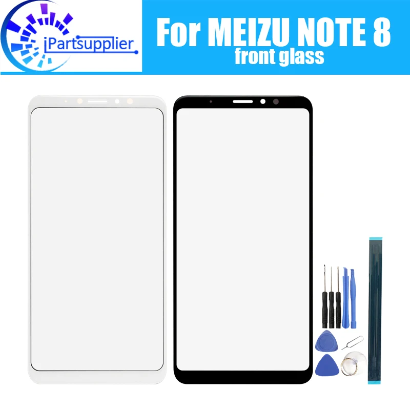 Для Meizu note 8 Переднее стекло экрана Объектив 100% новый передний сенсорный экран