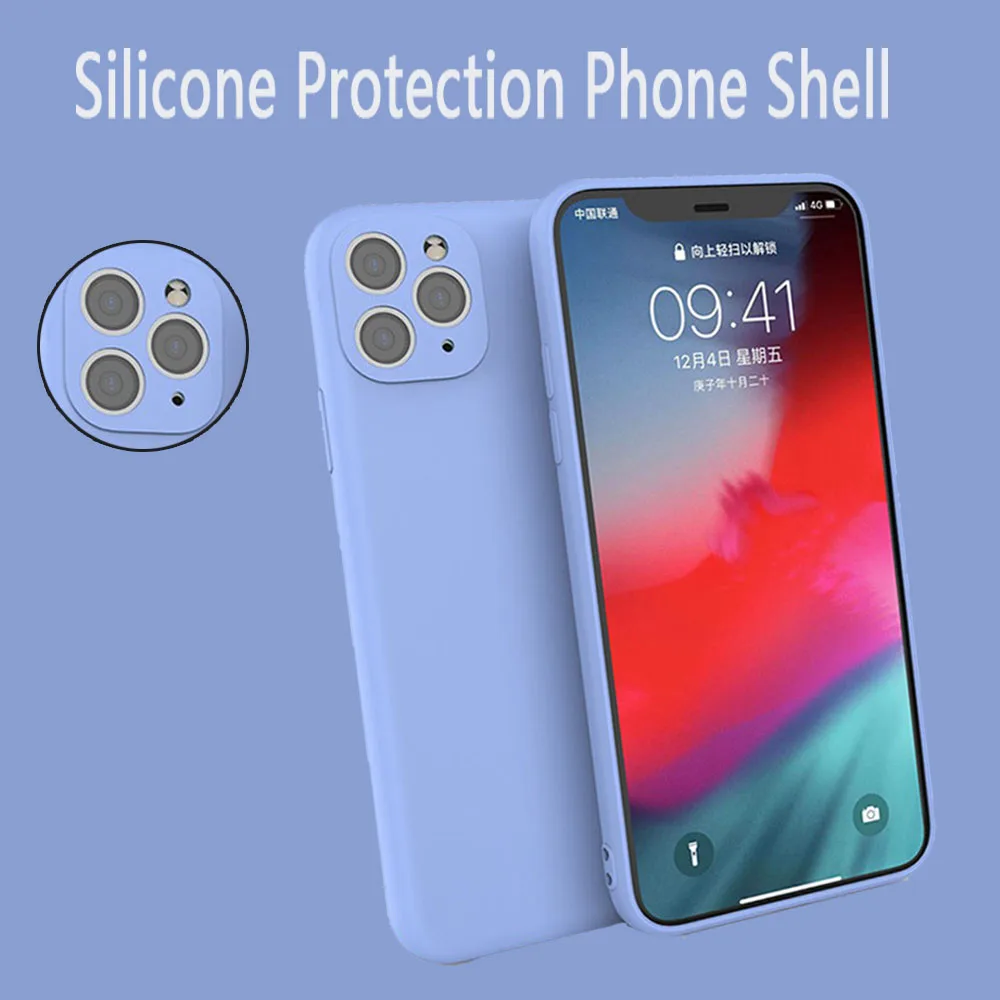 

Ударопрочный Мягкий чехол Роскошный оригинальный квадратный чехол для iPhone 11 12 Pro Mini X XS XR XS Max Защита объектива силиконовый чехол для телефон...