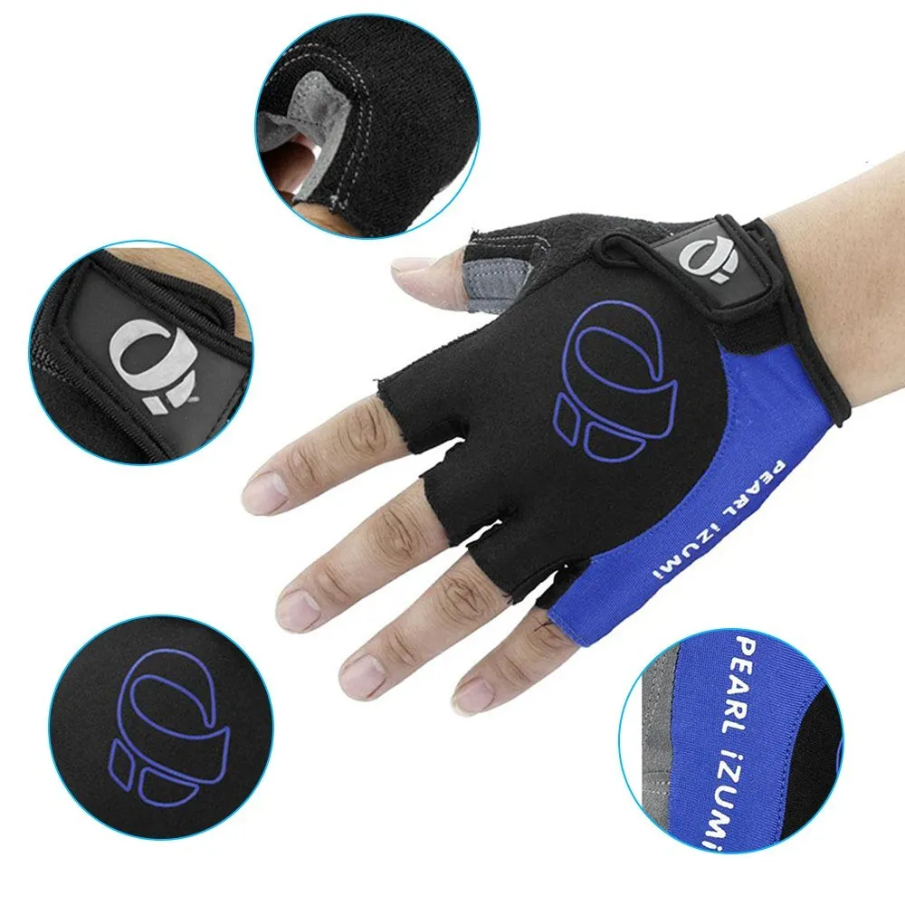 

Outdoor Cycling Mountain Bike Gloves Men Women Breathable Wear-Resistant Anti-Skidding Half Finger Gloves