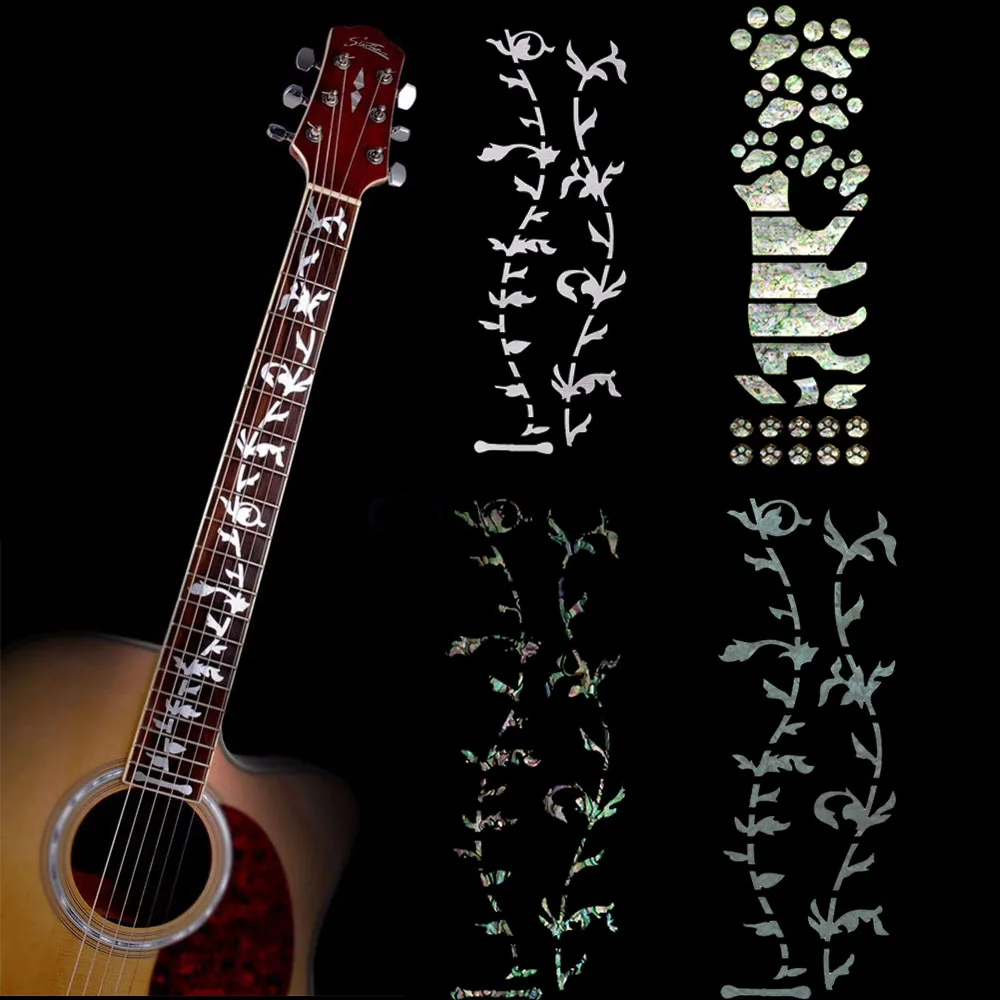Набор наклеек для электрогитары 22 вида|Детали и аксессуары гитар| |