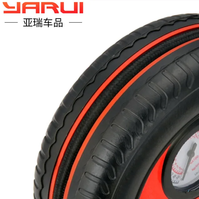 Автомобильный надувной насос портативный 12 В электрический высокого напряжения