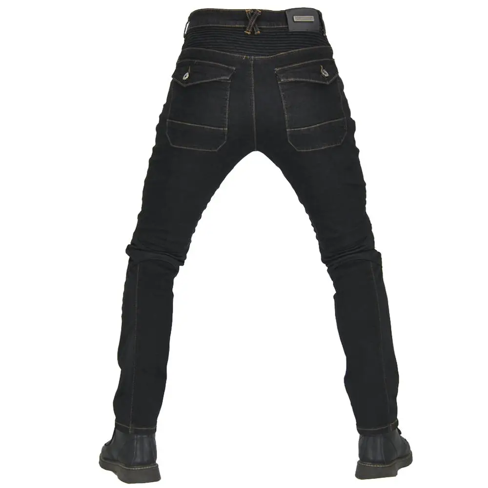 Обновленные мужские мотоциклетные джинсы для езды на мотоцикле штаны мотокросса