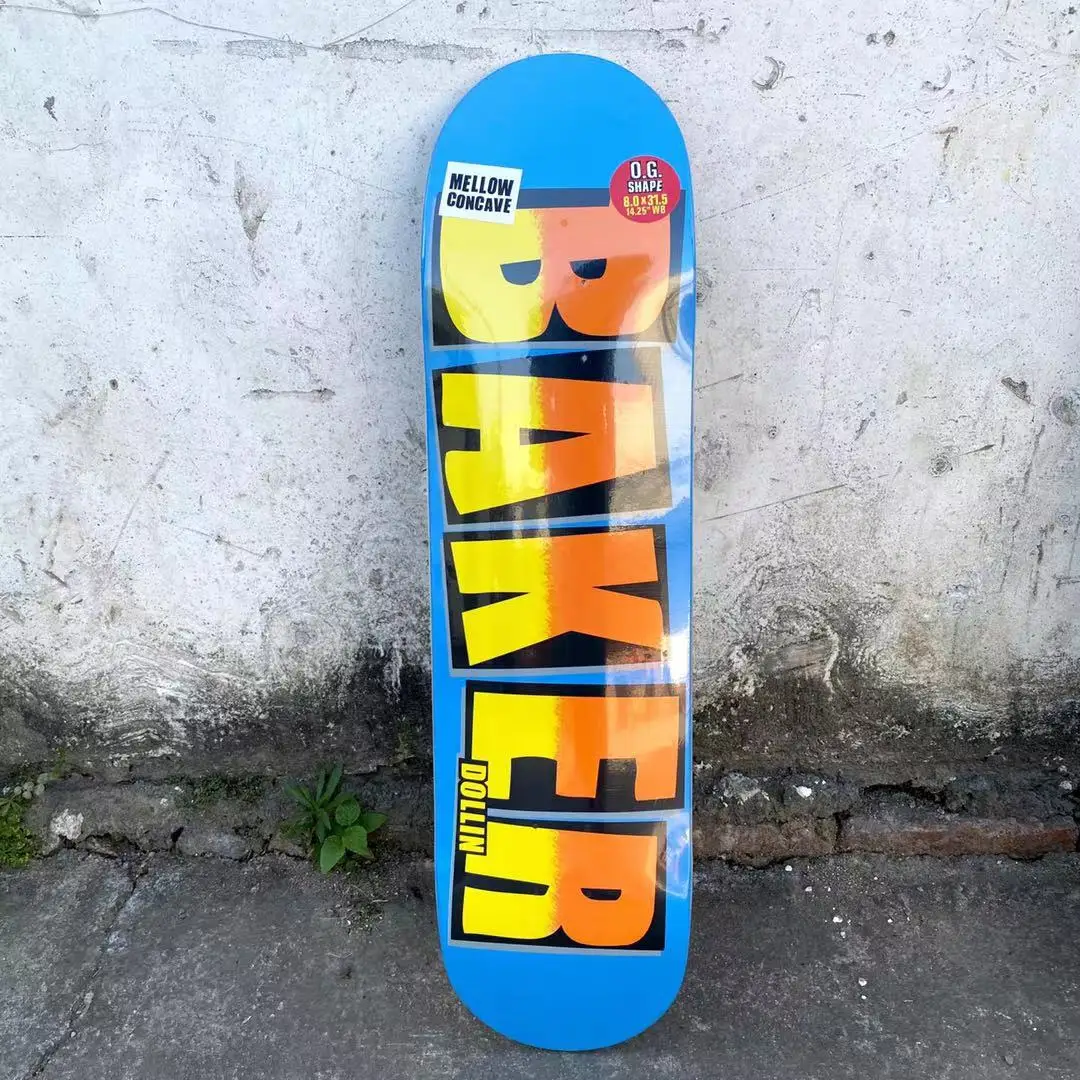 Профессиональный Скейтборд Бейкер скейтборд 8 0 дюймов U-образный поперечный