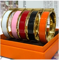 brand bracelet handmade fine jewelry trend h brand bracelet fashion luxury designer bracelet top delivery box party gift