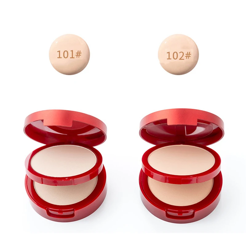 

Dual-use Brightening Oil Control Powder Foundation Long Lasting Waterproof Moisturizing White Foundation SSwell