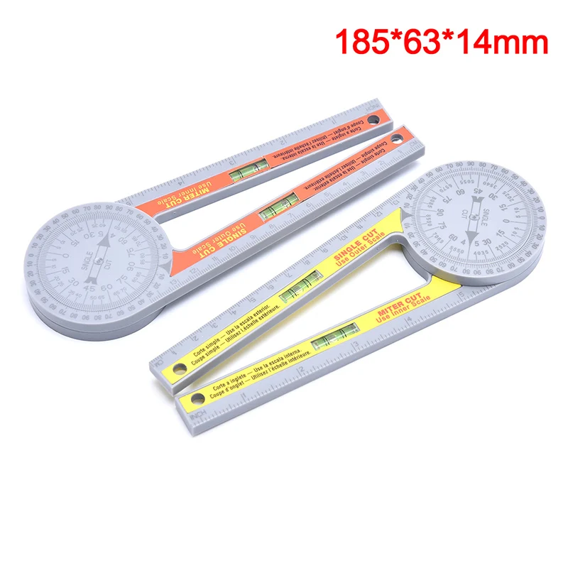 

Calibration Miter Saw Protractor Finder Angle Finder Miter Gauge Goniometer Angle Finder Arm Measuring Ruler