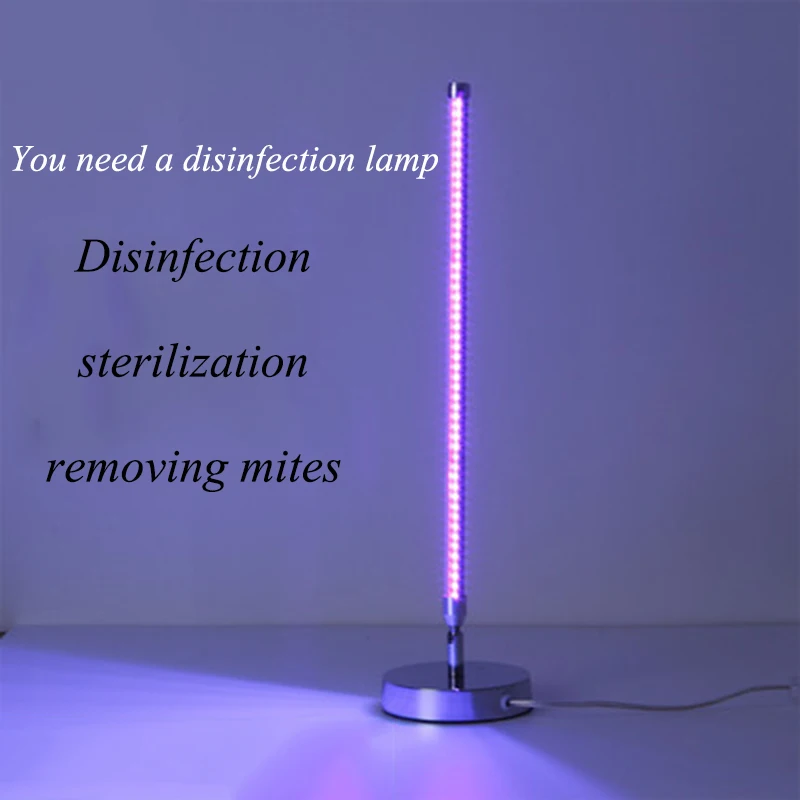 

Modern LED UV Disinfection Lamp Bedroom Bathroom Indoor Lighting Fixtures It Can Move Mite Sterilization Home Germicidal Lamps