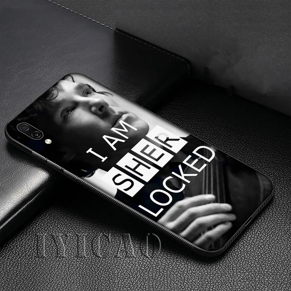 Мягкий силиконовый чехол Шерлок Холмс 221B для Huawei P30 P20 Pro P10 P9 Lite Mini 2017 2016 P Smart Z Plus 2019