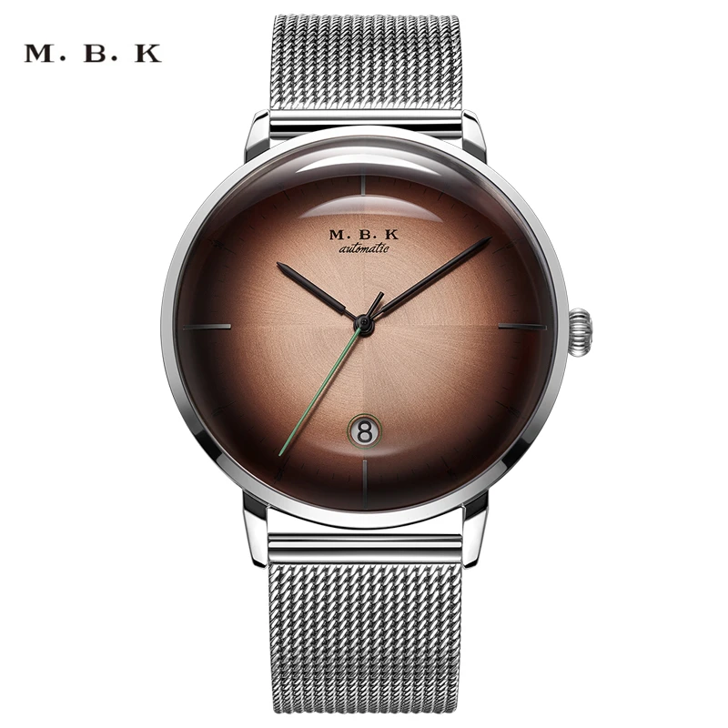 Relogio Masculino m.b. K брендовые роскошные механические часы для мужчин с 3D изогнутым сапфировым кристаллом циферблат Автоматические наручные часы для мужчин Saat