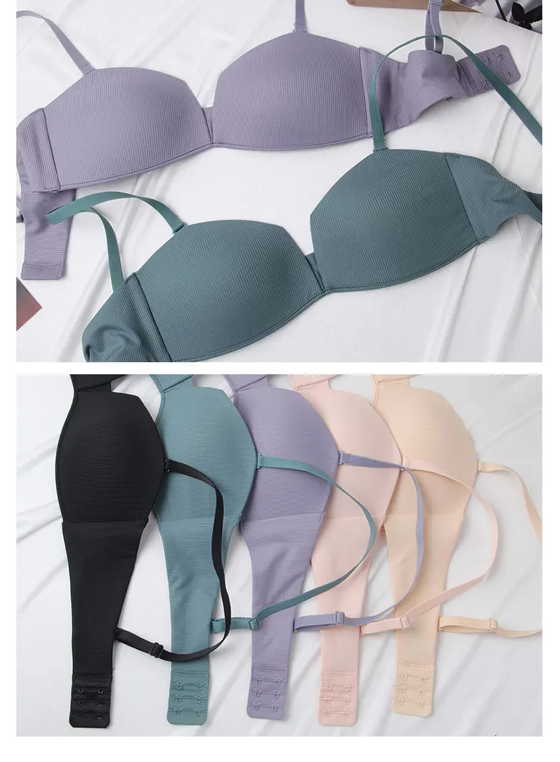 Удобное тонкое нижнее белье Wriufred бесшовное женское цельнокроеное с получашкой