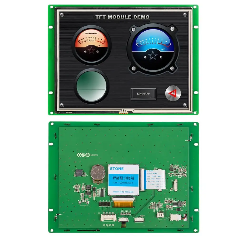 

ЖК-модуль с интерфейсом TTL / RS232 / RS485 высокого разрешения и USB-портом